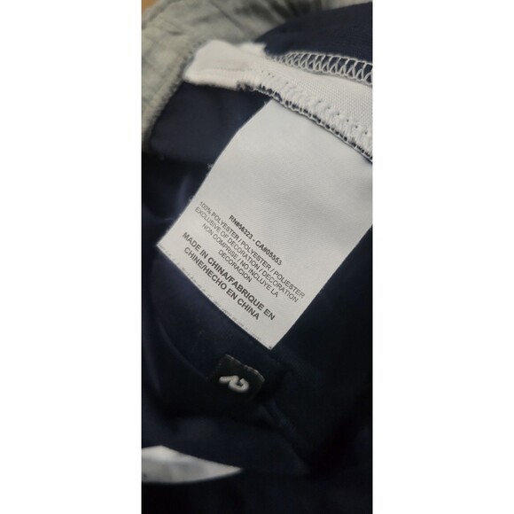 Vtg Nike The Athletic Dept Sweatpants Size Medium Men's Blue White Stripe Pocket - Picture 9 of 14